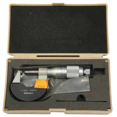 [二手]三丰Mitutoyo 112-401/102-236/103-138/106-101高精度尖头千分尺内径外径千分尺螺旋测微器仪