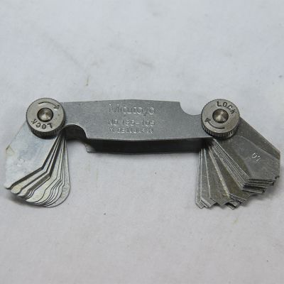 [二手]三丰Mitutoyo 186-105半径规半径R规样板圆角规圆弧弧度规R角规