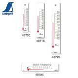 测定企鹅牌温度计 迷你 塑料制 方形 竖(横) 壁挂式温度计_亲和/SHINWA